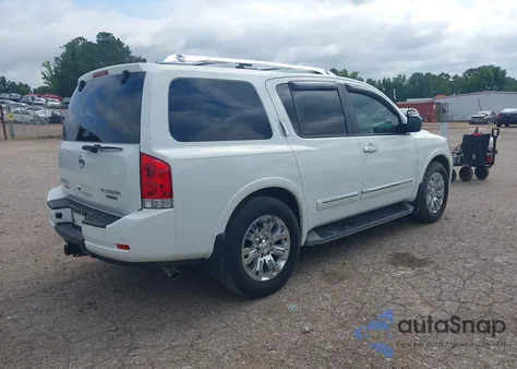2015 Nissan Armada Platinum из США, поврежденный, VIN 5N1BA0NF6FN616439